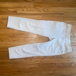 LOFT Off-White Ankle Pants